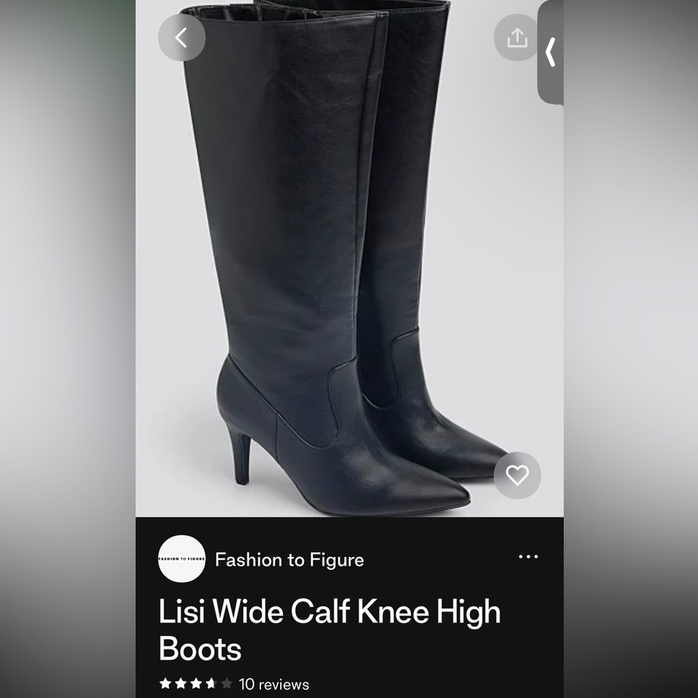 FTF wide calf boots